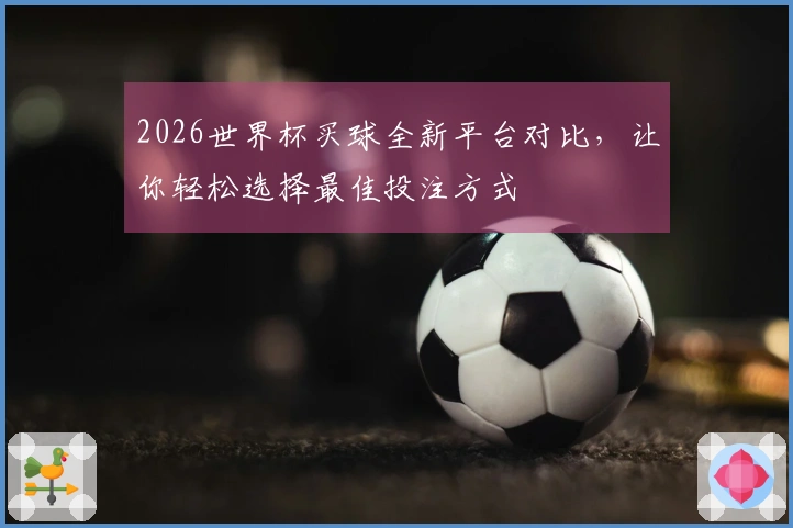 2026世界杯买球全新平台对比，让你轻松选择最佳投注方式